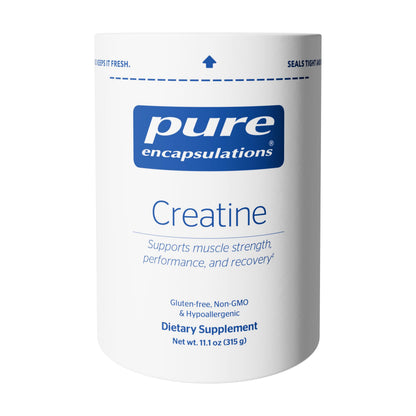 Pure Encapsulations Creatine – Muscle Strength & Recovery (315 g, 60 Servings)