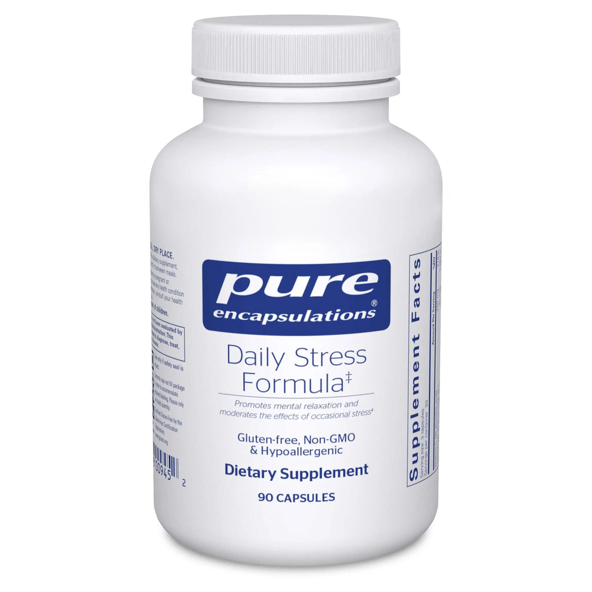 Pure Encapsulations Daily Stress Formula | Promotes Relaxation & Supports Occasional Stress | 90 Capsules BritishVita | Premium UK Vitamins & Wellness Supplements