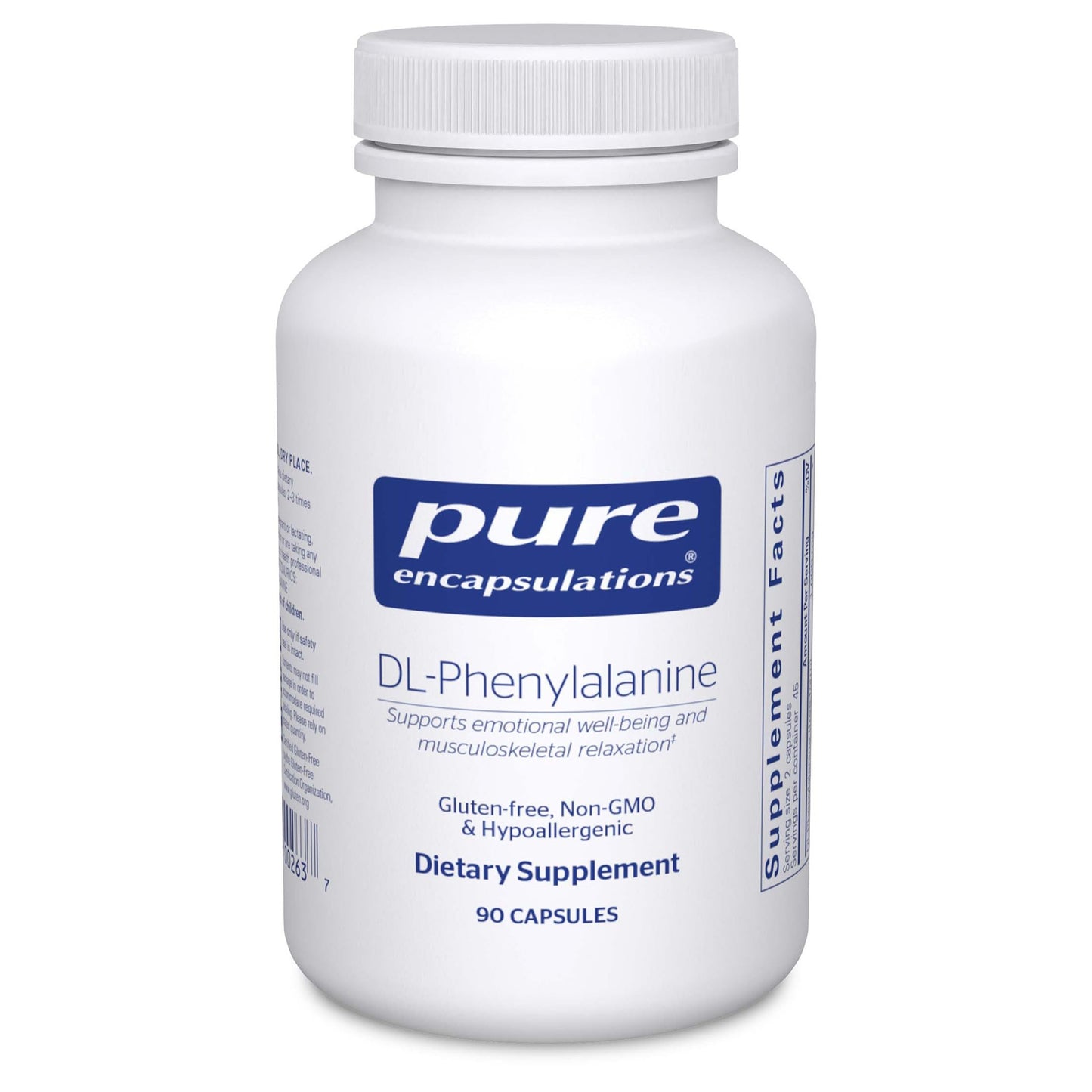 Pure Encapsulations DL-Phenylalanine – Memory, Focus & Joint Support (90 Capsules)