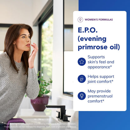 Pure Encapsulations E.P.O. (Evening Primrose Oil) – Hypoallergenic, 9% GLA, 100 Softgel Capsules