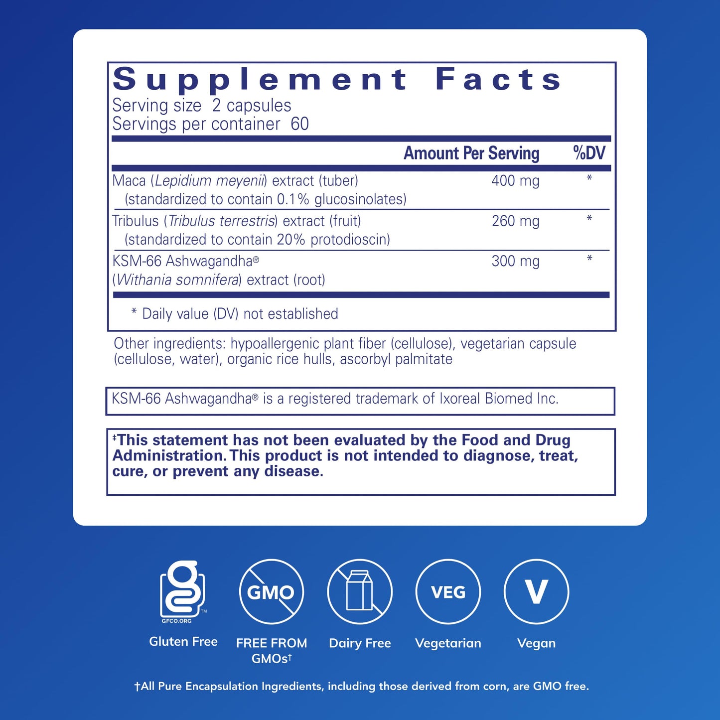 Pure Encapsulations FemiVive™ – 120 Capsules – Enhances Desire & Sensation