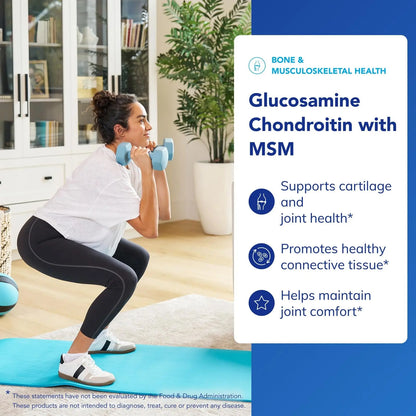Pure Encapsulations Glucosamine Chondroitin with MSM – Joint Health Support, Gluten-Free & Non-GMO – 120 Capsules BritishVita | Premium UK Vitamins & Wellness Supplements