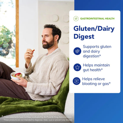 Pure Encapsulations Gluten/Dairy Digest | Enzyme Blend for Gluten & Dairy Digestion | 120 Capsules BritishVita | Premium UK Vitamins & Wellness Supplements