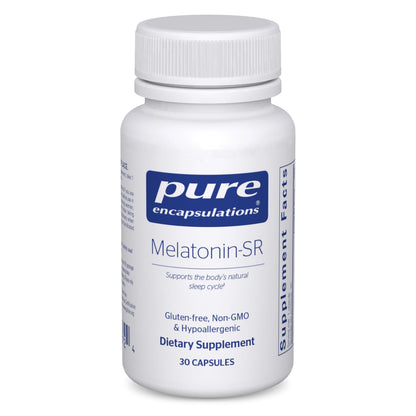 Pure Encapsulations Melatonin-SR – Extended Release Sleep Support (Gluten Free & Vegan) – 30 Capsules