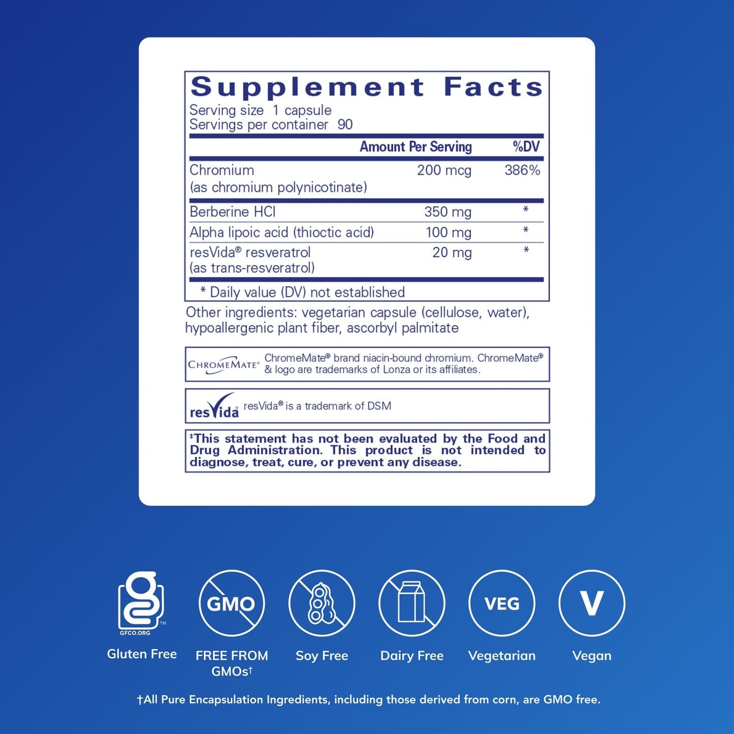 Pure Encapsulations Metabolic Xtra | Supplement to Support Carbohydrate Metabolism & Homeostasis | 90 Capsules