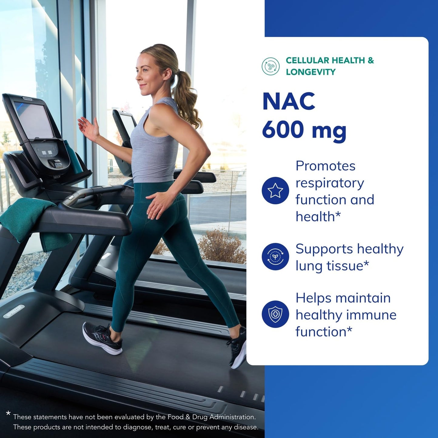 NAC 600 mg – Pure Encapsulations N-Acetyl Cysteine for Lung Health & Immune Support | 30 Capsules