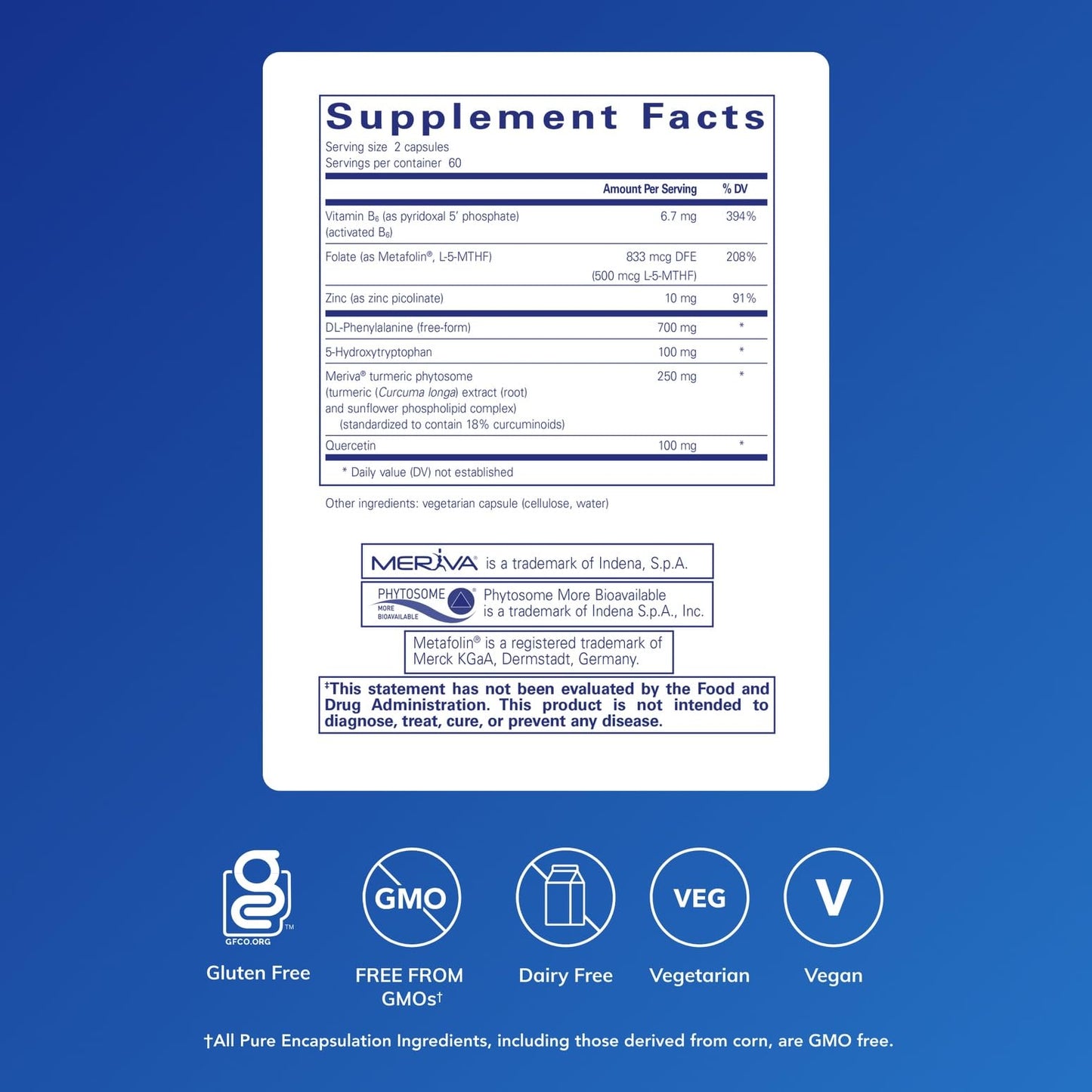 Pure Encapsulations NeuroPure | Hypoallergenic Calm & Stress Support | 120 Capsules