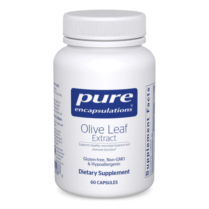 Pure Encapsulations Olive Leaf Extract – Hypoallergenic Immune Support, 60 Capsules BritishVita | Premium UK Vitamins & Wellness Supplements