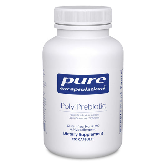 Pure Encapsulations Poly-Prebiotic | Prebiotic Blend for Gut Health | 120 Capsules BritishVita | Premium UK Vitamins & Wellness Supplements