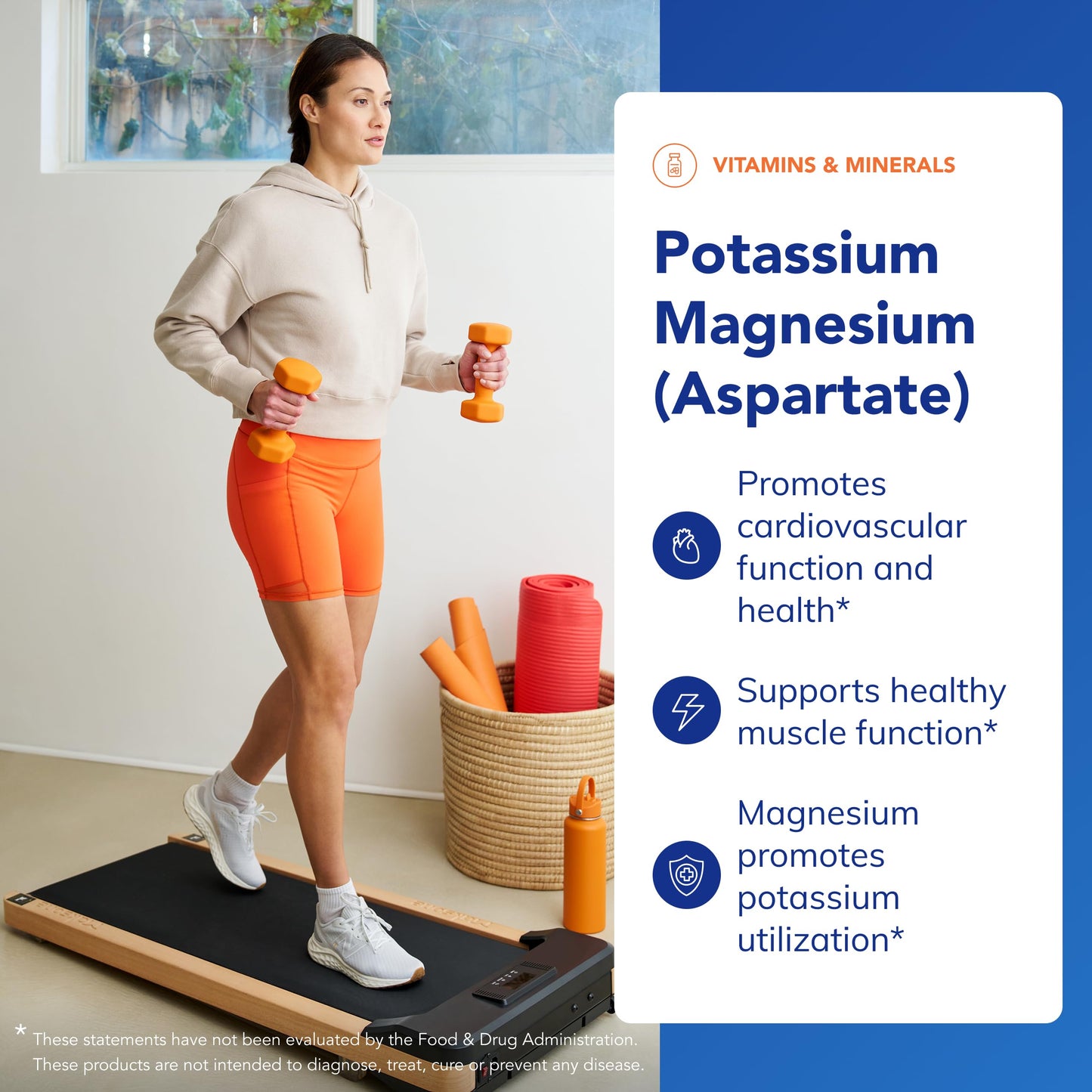 Pure Encapsulations Potassium Magnesium (Aspartate) | Supplement to Support Heart, Muscular, Bone, and Nerve Health* | 90 Capsules