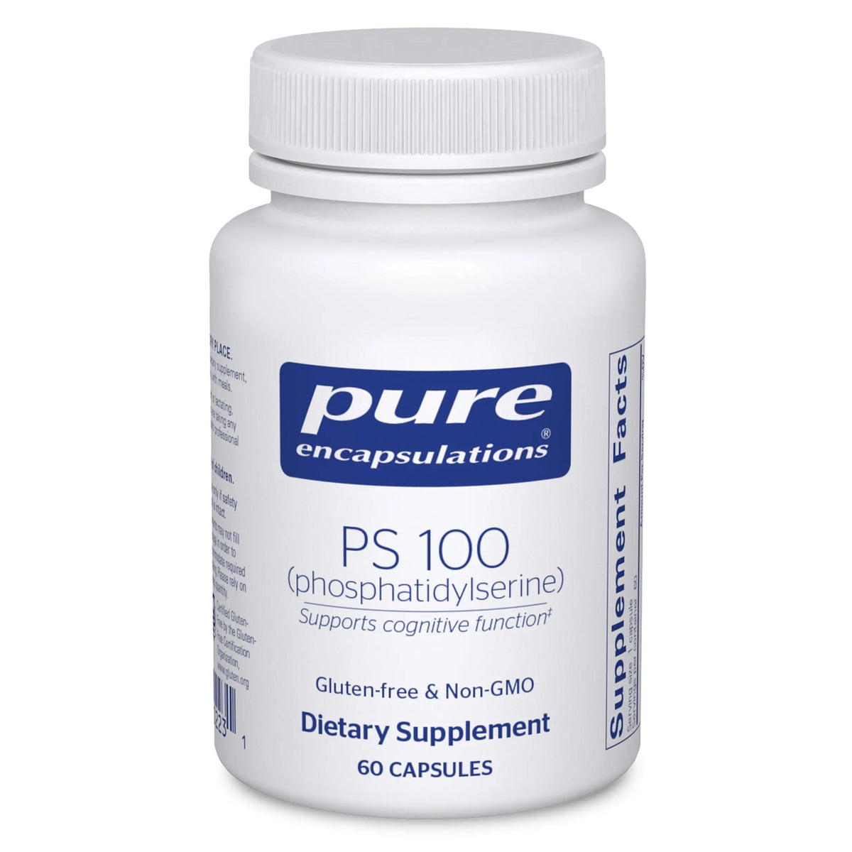 Pure Encapsulations PS 100 | Phosphatidylserine for Brain & Memory Support | 60 Capsules BritishVita | Premium UK Vitamins & Wellness Supplements