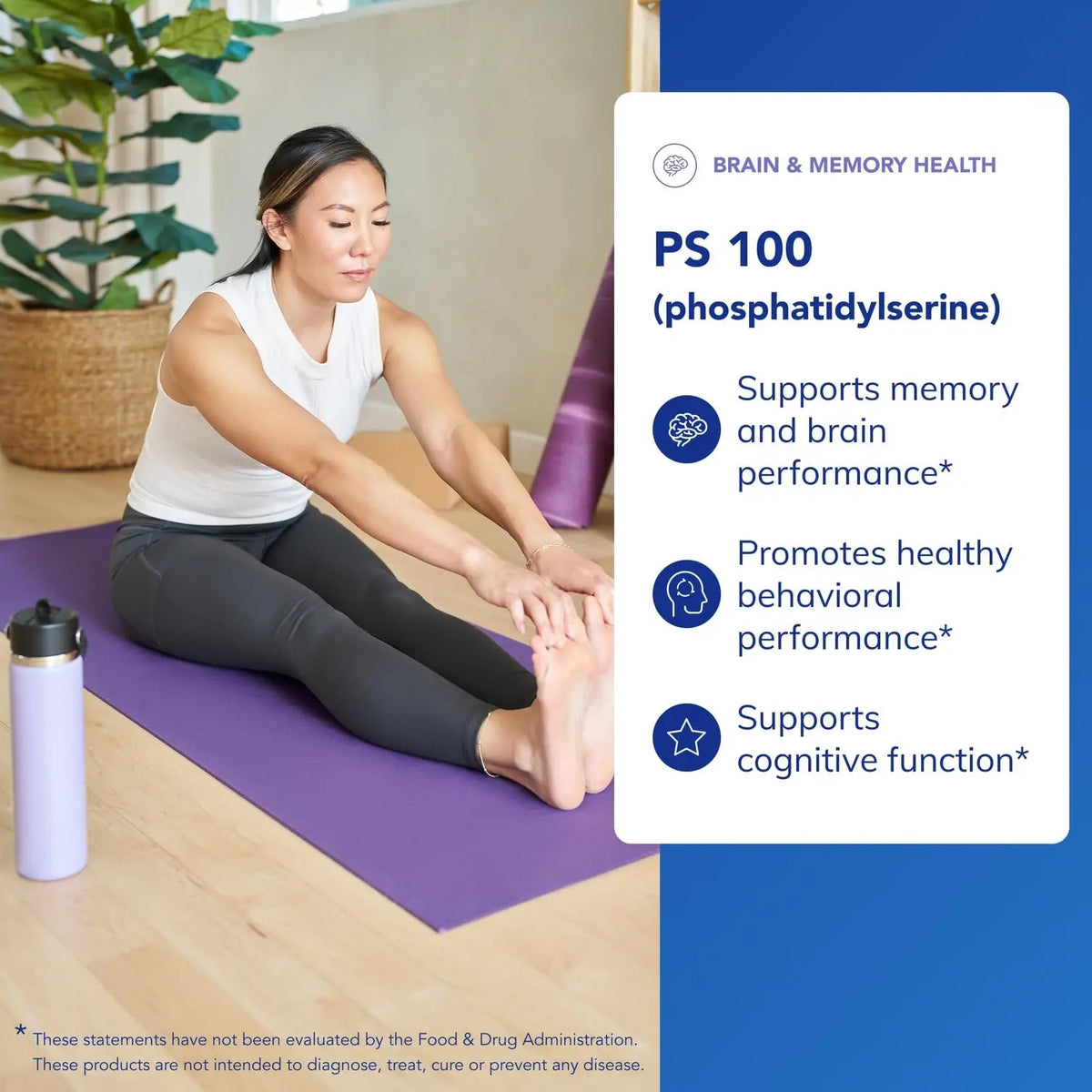Pure Encapsulations PS 100 | Phosphatidylserine for Brain & Memory Support | 60 Capsules BritishVita | Premium UK Vitamins & Wellness Supplements