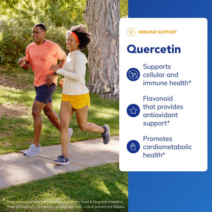 Pure Encapsulations Quercetin 500 mg – Immune Support, Cellular Health & Heart Health – Antioxidant Supplement – Gluten Free & Non-GMO – 60 Capsules