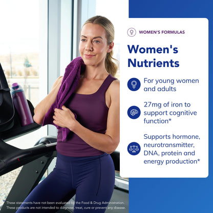 Pure Encapsulations Women’s Nutrients – Multivitamin & Mineral Complex for Women (60 Capsules)