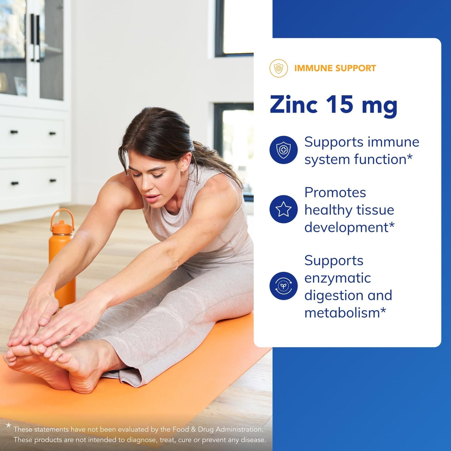 Pure Encapsulations Zinc 15 mg – Zinc Picolinate for Immunity & Healing (30 Capsules)