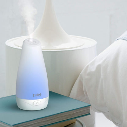 Pure Enrichment PureSpa Essential Oil Diffuser – Compact Ultrasonic, 100ml, 7 Hours Auto Shut-Off