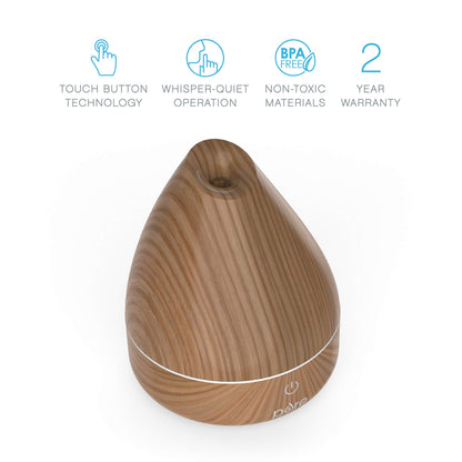 Pure Enrichment PureSpa Natural Aromatherapy Diffuser - Ultrasonic, 200ml, Auto Shut-Off