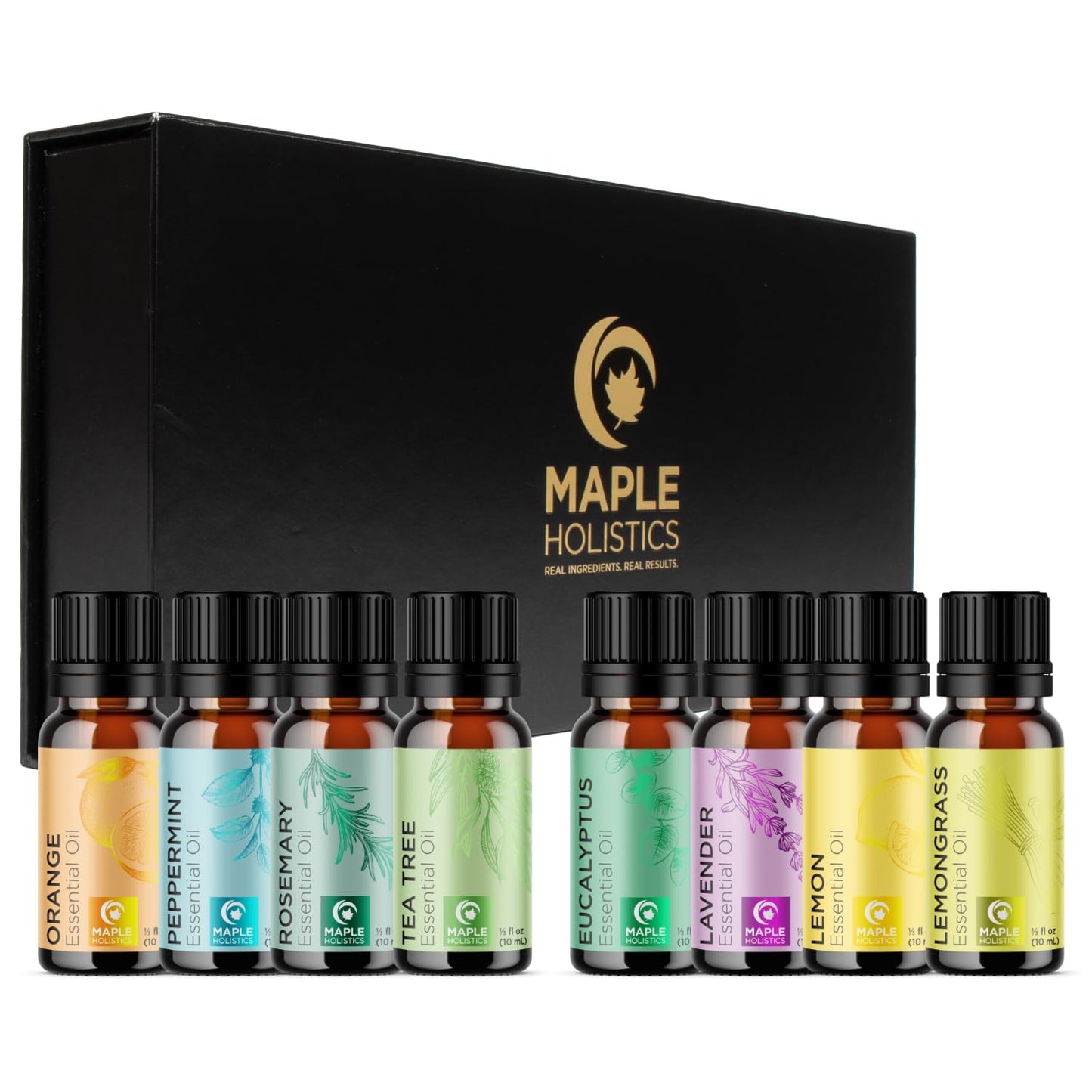 Pure Essential Oil Diffuser Set – Aromatherapy Oils for Home, Travel & Self-Care