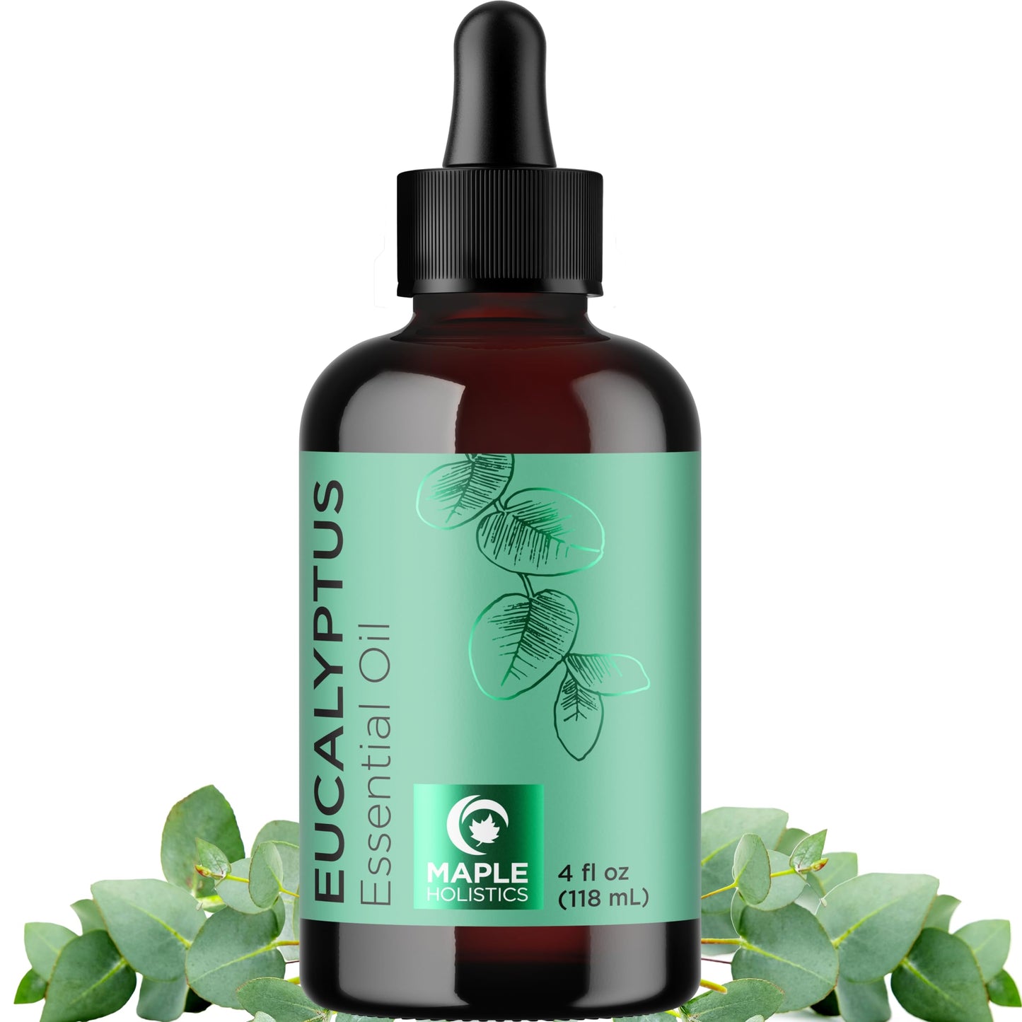 Pure Eucalyptus Essential Oil 4oz – Home Spa & Diffuser Oil for Dry Scalp