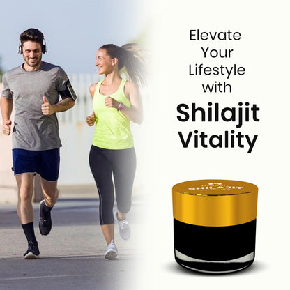Grassit Shilajit Resin 10G - 85+ Minerals & Fulvic Acid for Energy, Focus & Immunity