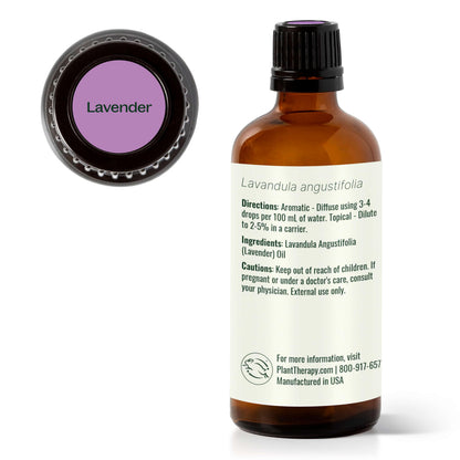 Plant Therapy Lavender Essential Oil - 100% Pure, Undiluted, Therapeutic Grade, 100 mL