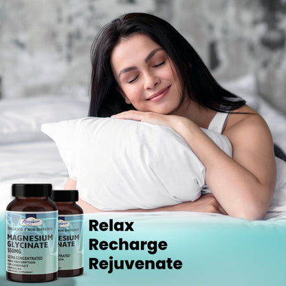 Pure Magnesium Glycinate Capsules – 120 Count | Ramaroma