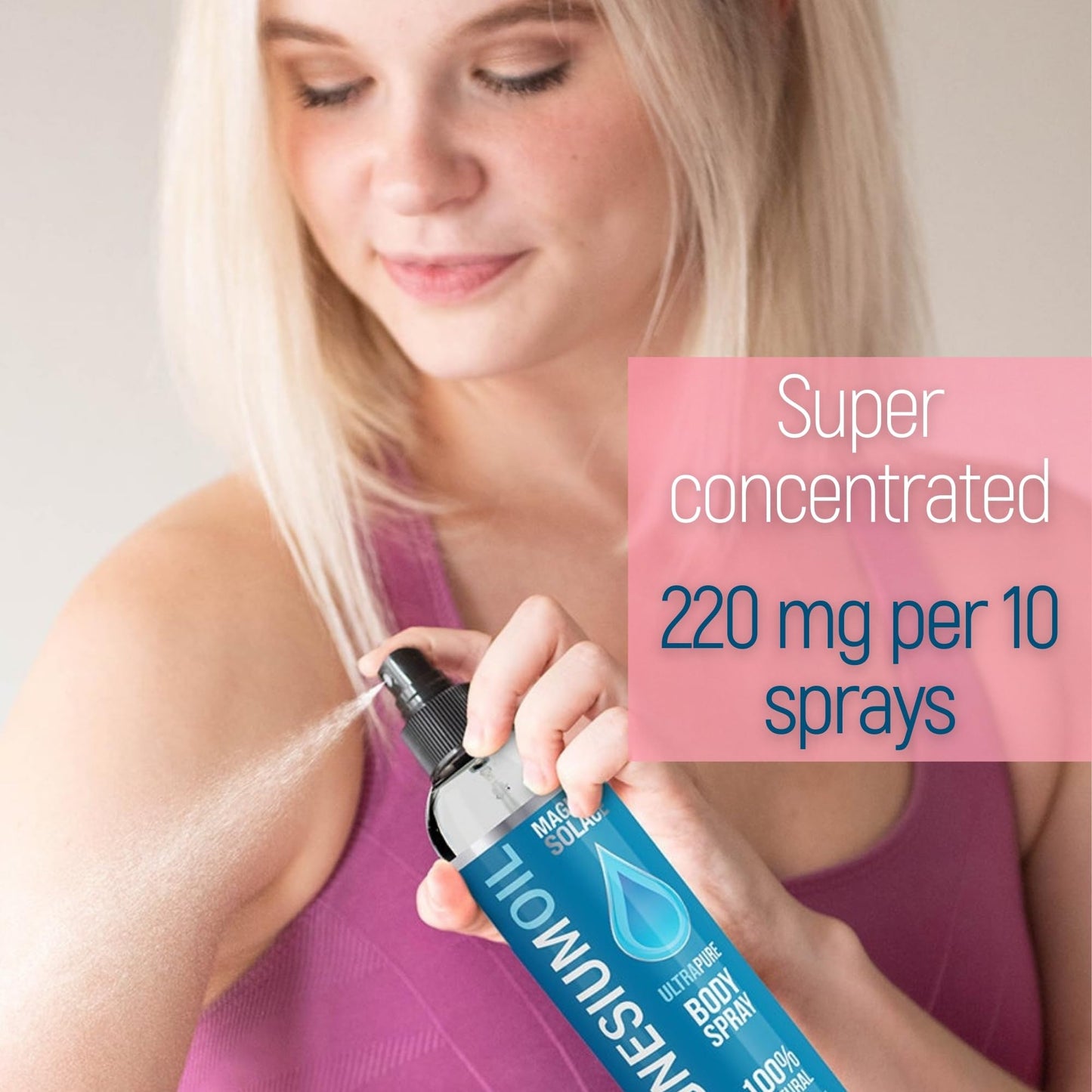 Pure Magnesium Oil Spray – 100% Natural, Sea-Sourced Magnesium