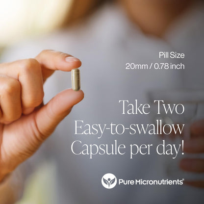 Pure Micronutrients Irish Sea Moss Capsules – Organic Seamoss Pills with Bladderwrack, Burdock & Black Pepper