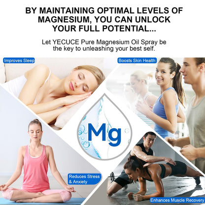 Generic Magnesium Oil Spray – Pure Topical Magnesium for Skin & Sleep (2 fl oz)