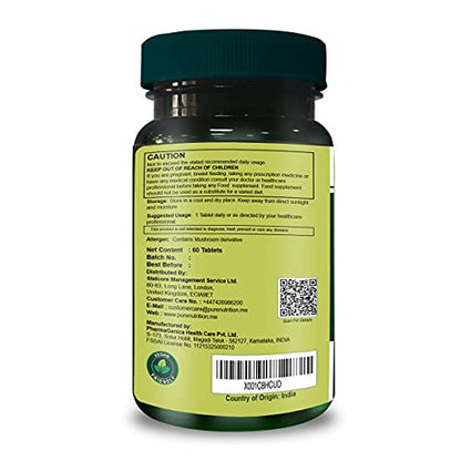 Pure Nutrition Whole Food Multivitamin for Men – 60 Tablets, One-A-Day, 24 Vitamins, 2 Months Supply