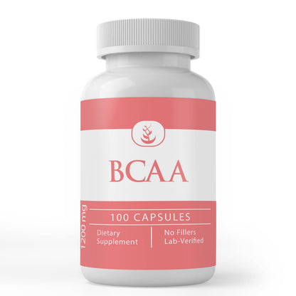 Pure Original Ingredients BCAA – 100 Capsules | Lab Verified, No Additives