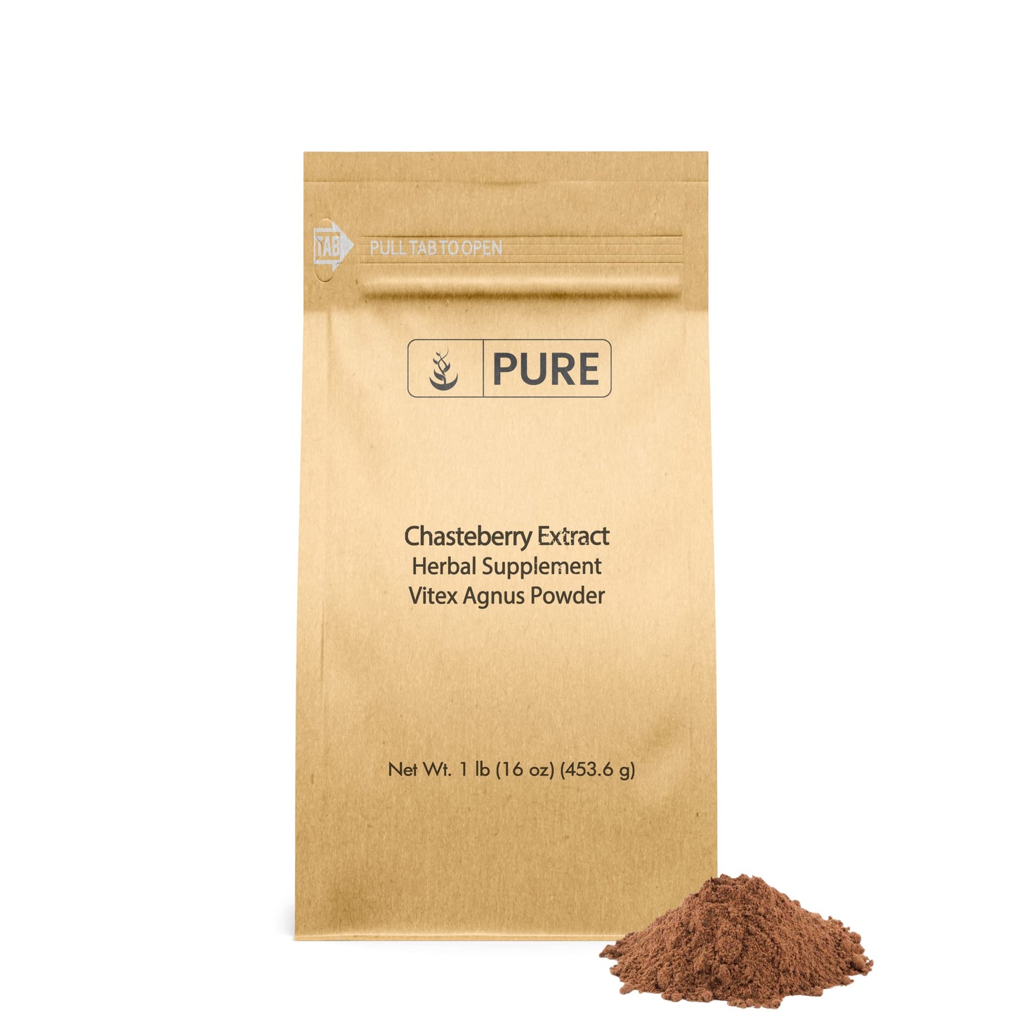 Pure Original Chasteberry Extract 1lb – Vitex Agnus-Castus, Non-GMO