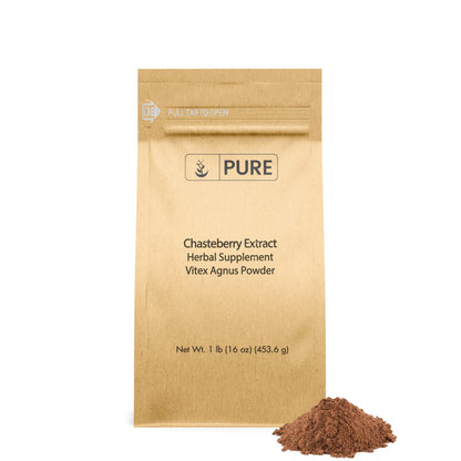 Pure Original Chasteberry Extract 1lb – Vitex Agnus-Castus, Non-GMO