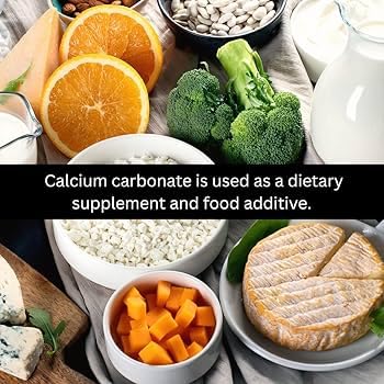 Calcium Carbonate Powder 500g (1.1 lb) – Food Grade, FCC