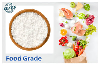 Calcium Carbonate Powder 500g (1.1 lb) – Food Grade, FCC