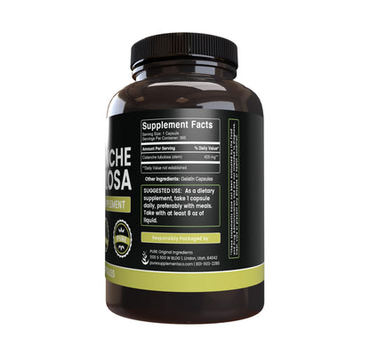Pure Original Cistanche Tubulosa 365 Capsules – No Fillers, Lab Verified