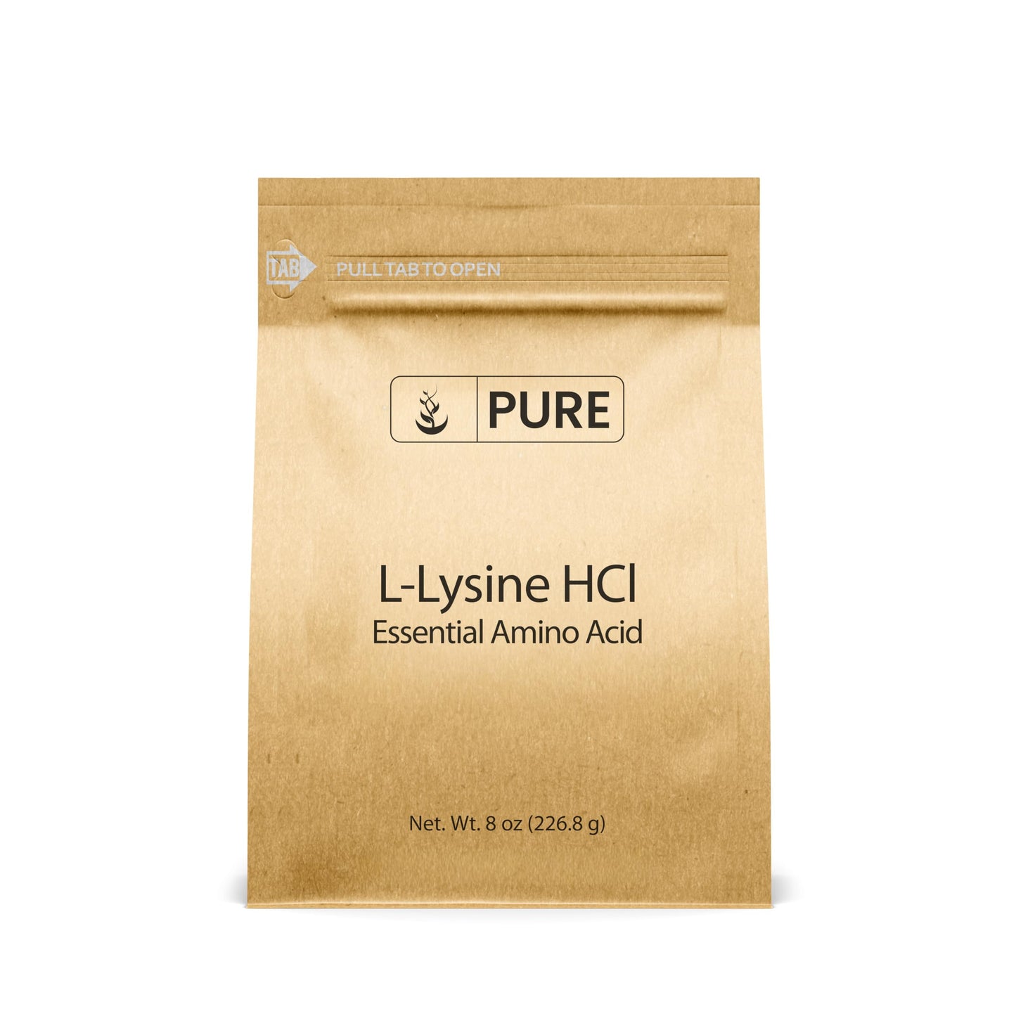 Pure Original Ingredients L-Lysine HCl (8 oz) – Alpha Amino Acid, Non-GMO, Gluten-Free