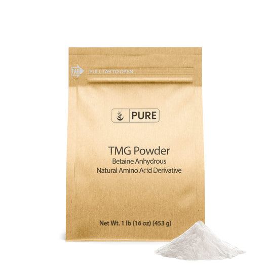 Pure Original TMG Powder (1 lb) – Trimethylglycine, Vegan, Gluten-Free BritishVita | Premium UK Vitamins & Wellness Supplements