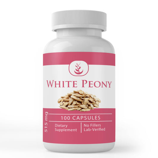 PURE ORIGINAL INGREDIENTS White Peony Capsules – 100 Count, Lab Verified BritishVita | Premium UK Vitamins & Wellness Supplements