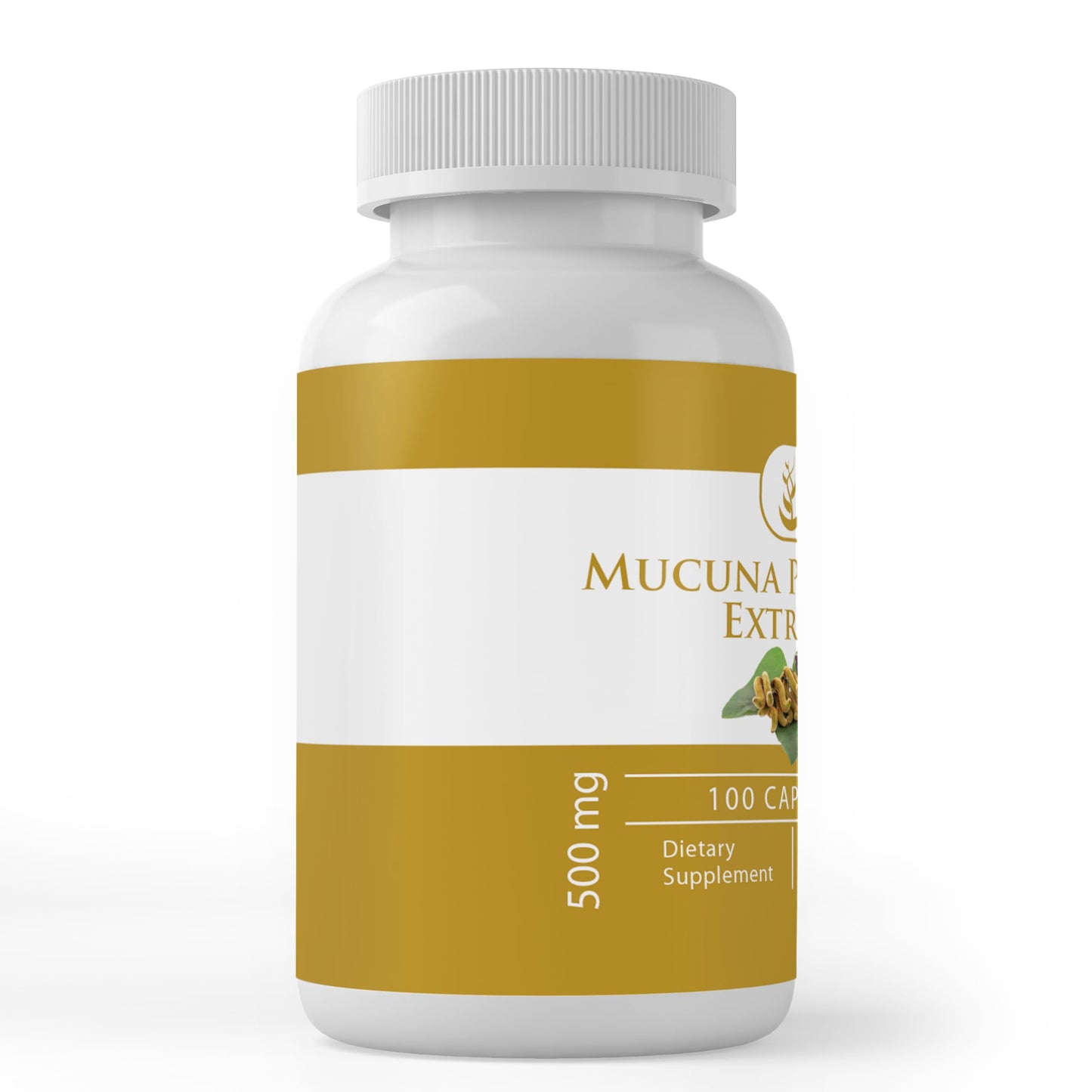 Pure Original Ingredients Mucuna Pruriens - 100 Capsules | Always Pure, No Additives or Fillers, Lab Verified