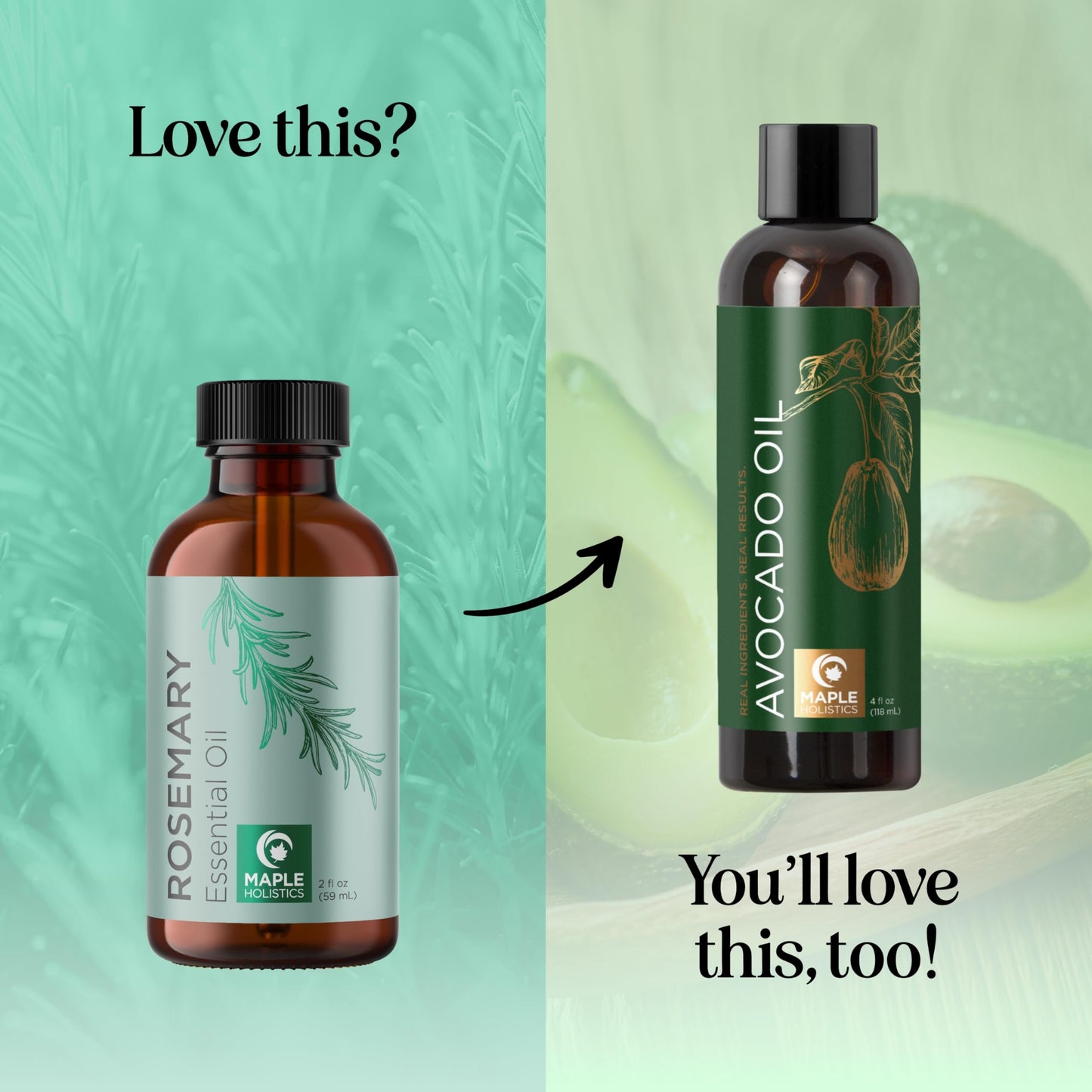 Pure Rosemary Oil for Hair Care – Volumizing Aromatherapy Essential Oil (2oz) | Diffuser, Hair, Skin & Nails