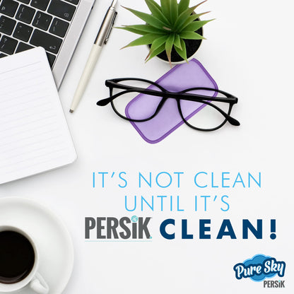 Pure-Sky Eyeglass Cleaner Cloth – 5 Pack, Streak-Free Ultra Microfiber Wipes