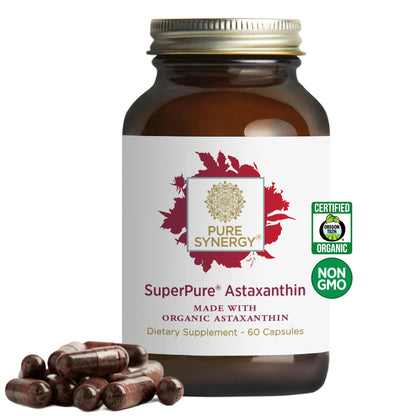 PURE SYNERGY SuperPure Astaxanthin Extract – Organic Algae Astaxanthin