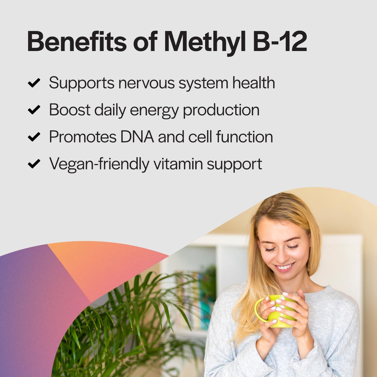 PureFormulas Methyl B-12 1000 mg - 100 Lozenges | Vitamin B12 Methylcobalamin