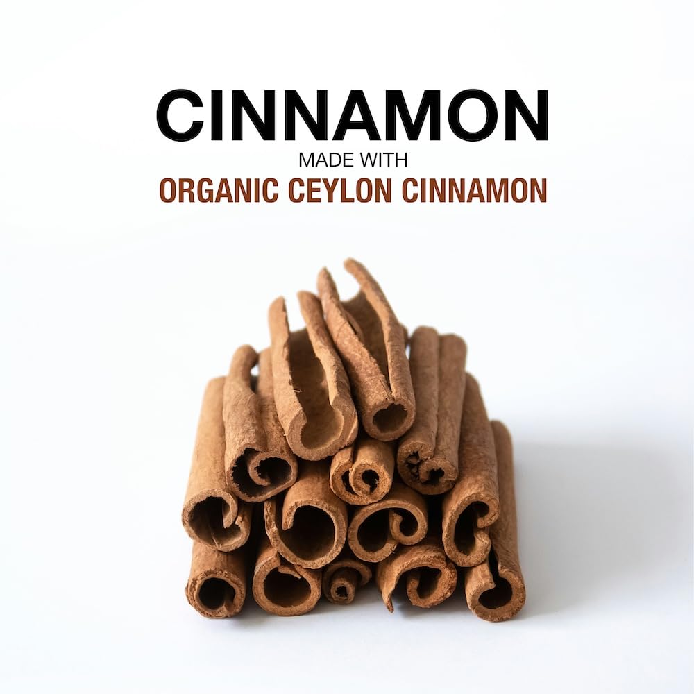 Puregen Labs Organic Cinnamon (Ceylon) 1200mg per Serving | 90 Veggie Caps | Non-GMO, Gluten-Free | Made in USA