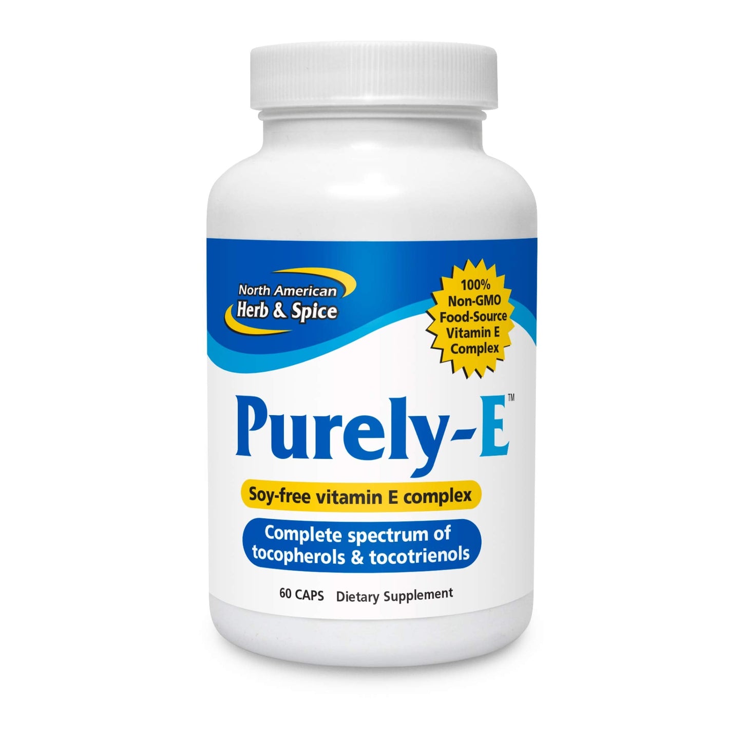 North American Herb and Spice Purely-e Gel-Capsules, 60-Count