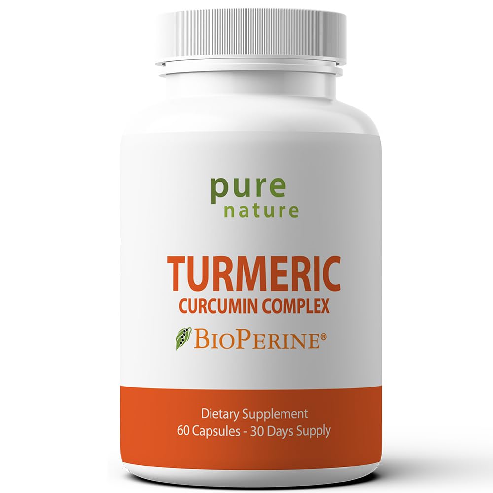 PureNature Turmeric Curcumin with BioPerine – Turmeric Nature