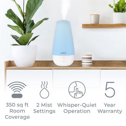 PureSpa XL 3-in-1 Humidifier, Diffuser & Mood Light – 2L, 350 sq ft