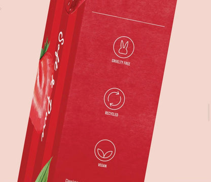 PURIFLOSS Expanding Woven Dental Floss - PFAS/PTFE Free, Strawberry