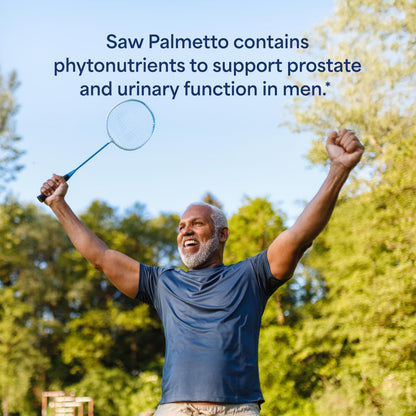 Puritan's Pride Saw Palmetto Extract 160mg – Prostate & Urinary Health | 60 Softgels